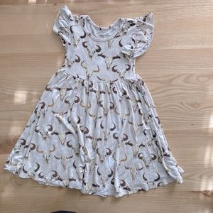 Posh peanut western dress